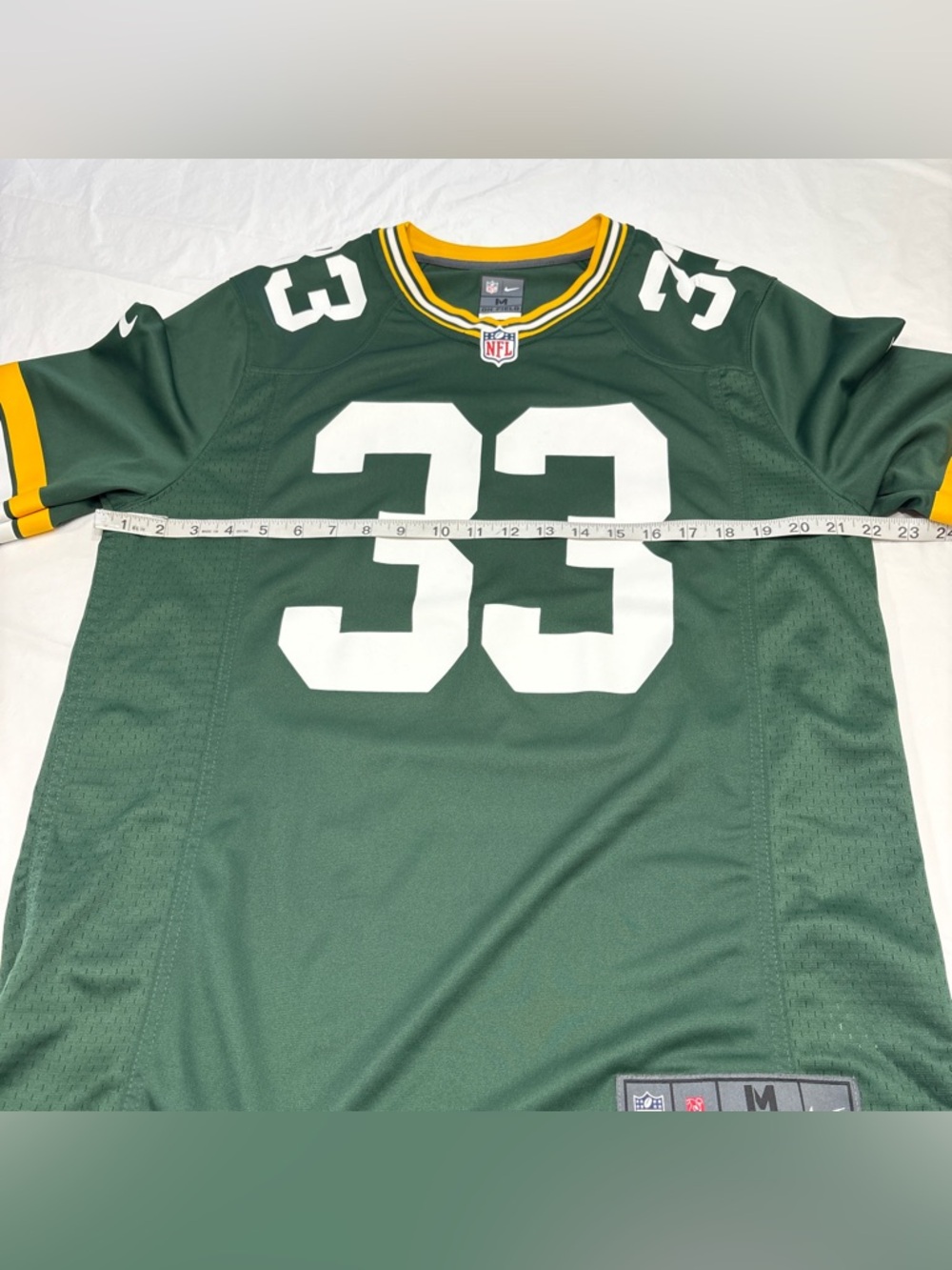 Nike NFL On Field Aaron Jones #33 Green Bay Packers Jersey Men’s Medium - Picture 5 of 10